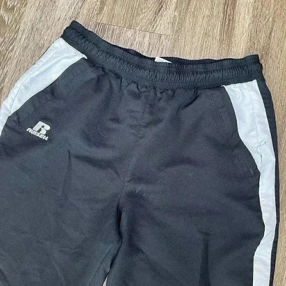 Mens Russell Athletic Black Track Pants - M - Picture 2 of 9
